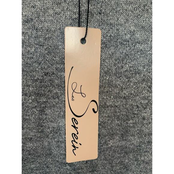 NWT Les Serein Puff Sleeve Long Sleeve Top Soft Gray Size XSmall - Picture 6 of 7